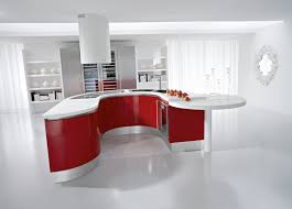 Image result for Artistic Kitchen With Red Quartz Countertop