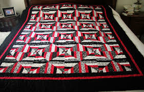Image result for red and black quilts