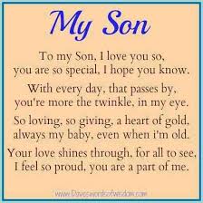 Mother Son Love Quotes. QuotesGram via Relatably.com