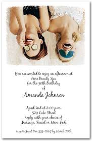 Eye Mask Spa Day Party Invitations via Relatably.com