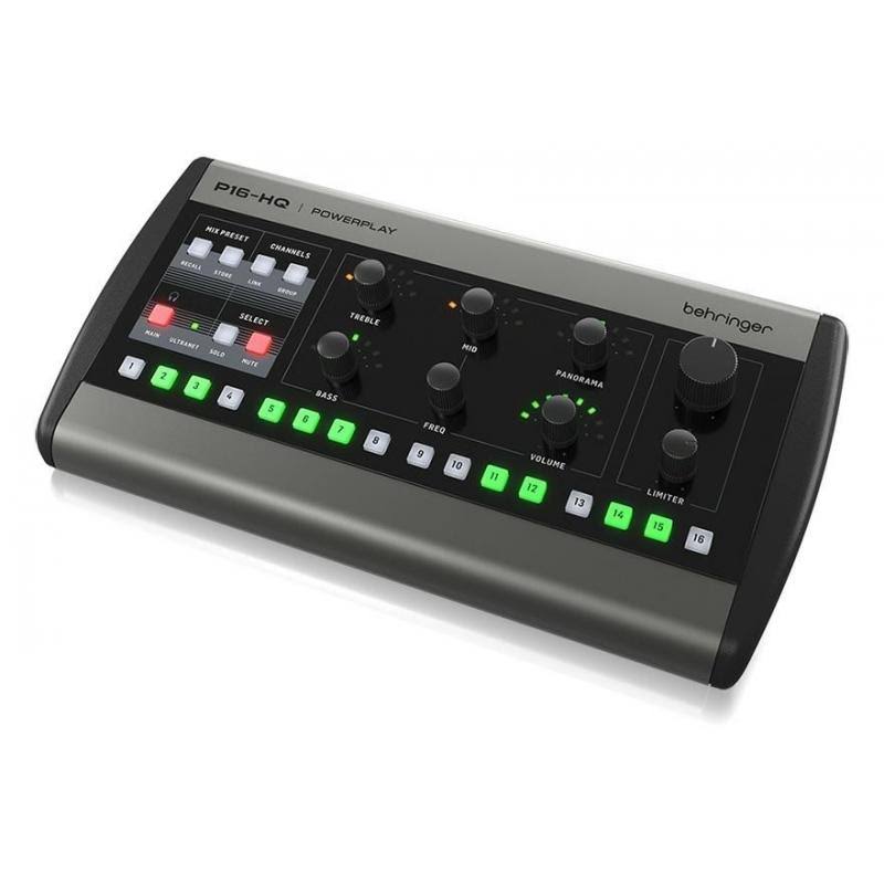 Behringer P16-HQ 16-Channel Personal Monitoring Mixer