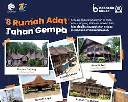 Gambar Rumah tahan gempa desain tradisional