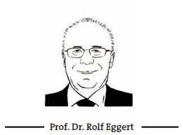Dr. Rolf Eggert. Als Präsident der Landeszentralbank Hamburg, ...