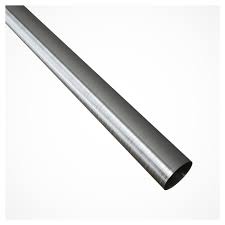 1829mm Round Steel Tube 25mm dia Brushed Nickel ...