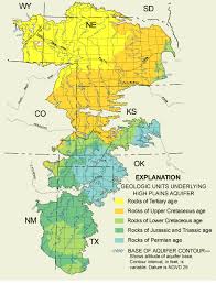 Image result for Ogallala aquifer map
