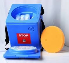 Portable Freeze Free Vaccine Carrier Box (2.90 Ltr.) with 4 ...