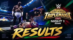 TripleMania Night 1 2026 Results: Omos Beats Rey Mysterio