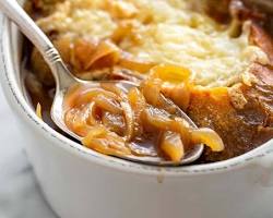 French onion soupの画像