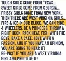 West Virginia Girl Quotes. QuotesGram via Relatably.com