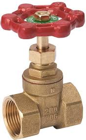 B&K Industries Brass Gate Valve - Low Lead, Compact - 3/4 ...