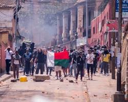 Image of Madagascar Gen Z protests October 2025