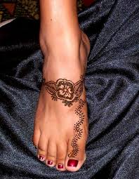 Image result for tattoo mehndi designs for feet