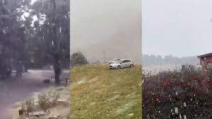 ¡Blanca Buenos Aires! Nieve sorprende y Uruguay en alerta por ola polar