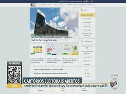 Cartórios eleitorais de SP abrem no feriado para regularização do título de eleitor