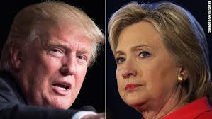 Image result for clinton trump