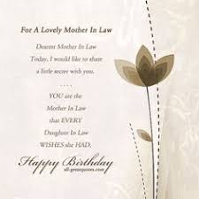 Birthday Greetings To A Wonderful Mother In Law - You&#39;re the other ... via Relatably.com