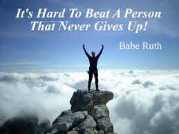 Image result for NEVER GIVE UP