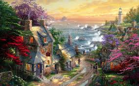 Résultat de recherche d'images pour "thomas kinkade"