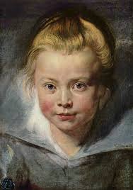 Peter Paul Rubens: Ein Kinderkopf (Porträt der Clara Serena Rubens)
