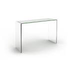 Meuble console verre