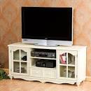 Antique white tv stand Abu Dhabi