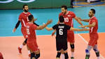 صور.. منتخب الطائرة يهزم البحرين