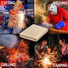 Ahfiwaso Heavy Duty Fiberglass Welding Protective Fire ...