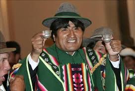 Evo Morales, the worthy president of Bolivia, looks like an ... via Relatably.com