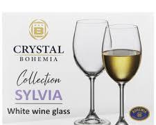 Изображение: Стіл, Сервірований Келихами Bohemia Sylvia
