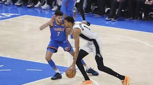 OKC Thunder-Spurs Matchup Features Two of the NBA's Best Rim Protectors