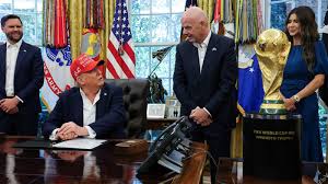 Trump got $15,000 in FIFA tickets from Gianni Infantino. Next up: Presenting the World Cup trophy