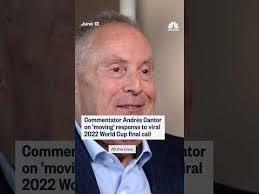 Commentator Andrés Cantor on 'moving' response to viral 2022 World Cup final call