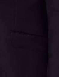 Hawes & Curtis Navy Blue Twill Slim Double Breasted Suit - Product from Hawes & Curtis