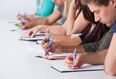 Image result for image of college students writing