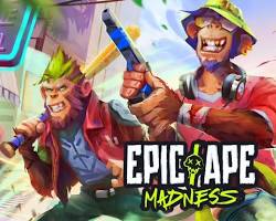 Imagem de Epic Apes MMO mobile game