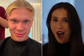 Erling Haaland’s Girlfriend Reacts to His Shocking New Haircut