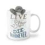 Live Slow Die Whenever Coffee Travel Mugs Zazzle