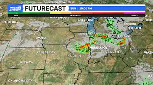 Heat and humidity continue with storm chances in view in central Indiana