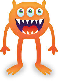 Image result for orange monster