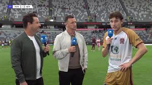 Max Burgess | Post-Match Interview | Western Sydney Wanderers v Newcastle Jets | A-League Men | 18 Jan 2026