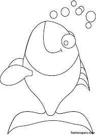 fish coloring pages ile ilgili görsel sonucu