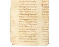 Image of Carolingian natural philosophy medical texts manuscript