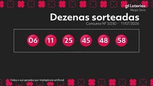 G1 | Loterias - Mega-Sena 3030
