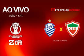 Brasileirão Série D ZeroUm: Metrópoles transmite CSA-AL x CSE-AL Siga no YouTube
