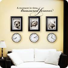 A Moment in Time, Treasured Forever Wall Quote Decal via Relatably.com