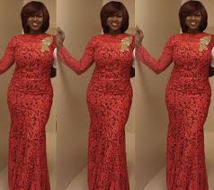 Image result for red gowns for bridesmaid in nigeria