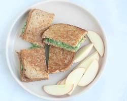 Image of Bread and cheese for kids breakfast