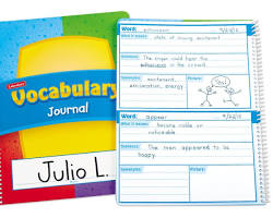 Vocabulary journal