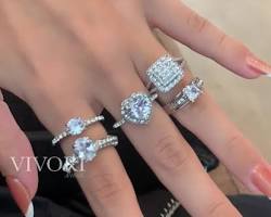 Vivori Jewelry engagement ring