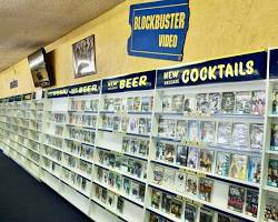 Image of Blockbuster video store